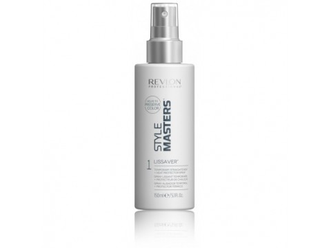 REVLON LISSAVER – plaukų tiesinimo priemonė ir purškiama apsauga nuo karščio, 150 ml